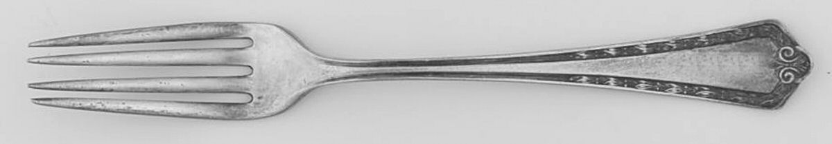 Hampden (Silverplate, 1915) Youth Fork by International Silver-1