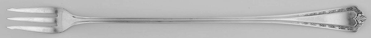 Hampden (Silverplate, 1915) Long Handle Pickle/Olive Fork by International Silver-1