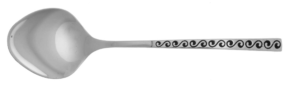 Harmonique (Stainless) Sugar Spoon by International Silver-1