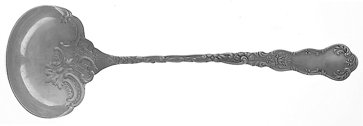 Harvard (Silverplate, 1897) Oyster Ladle Solid Piece by International Silver-1