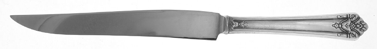 Her Majesty (Silverplate, 1931) Small Steak Carving Knife with Stainless Blade by International Silver-1