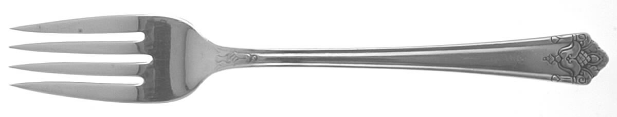 Her Majesty (Silverplate, 1931) Individual Salad Fork by International Silver-1