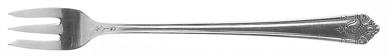 Her Majesty (Silverplate, 1931) Cocktail/Seafood Fork by International Silver-1