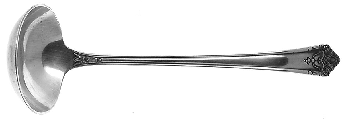 Her Majesty (Silverplate, 1931) Solid Piece Cream Ladle by International Silver-1