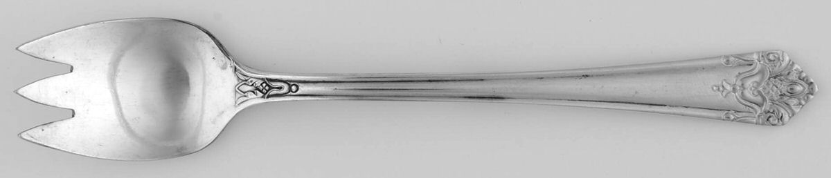 Her Majesty (Silverplate, 1931) Ice Cream Fork by International Silver-1