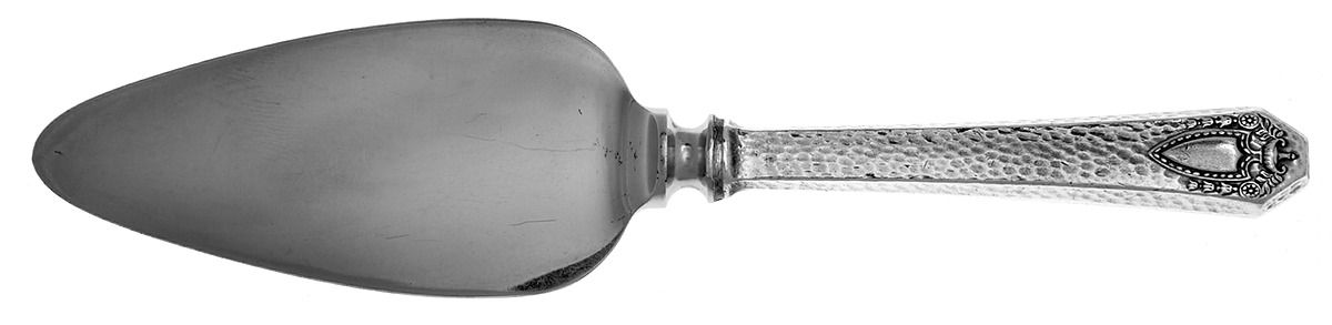 Heraldic (Silverplate, 1916) Cheese Server with Stainless Blade by International Silver-1