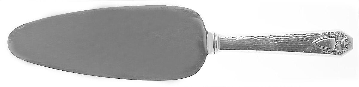 Heraldic (Silverplate, 1916) Pie Server with Silverplate Blade by International Silver-1