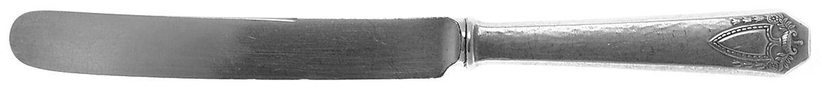 Heraldic (Silverplate, 1916) Old French Hollow Knife by International Silver-1