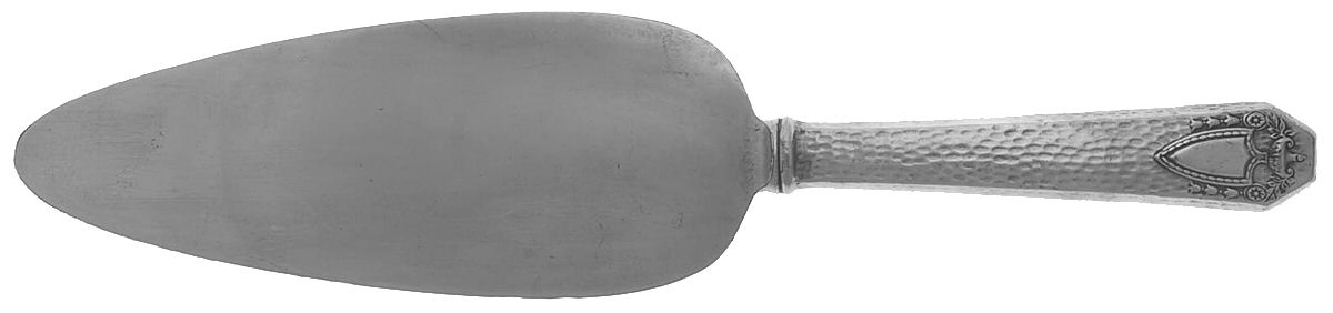 Heraldic (Silverplate, 1916) Pie Server with Stainless Blade by International Silver-1