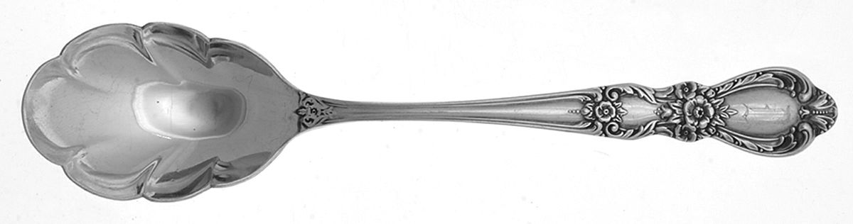 Heritage (Silverplate, 1953) Sugar Shell Spoon by International Silver-1