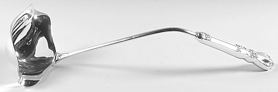 Heritage (Silverplate, 1953) Punch Ladle with Silverplate Bowl by International Silver-1