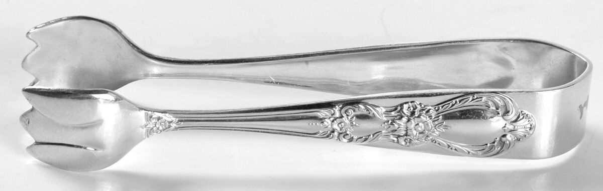 Heritage (Silverplate, 1953) Sugar Tongs by International Silver-1
