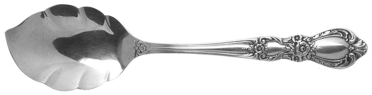 Heritage (Silverplate, 1953) Large Solid Jelly Server by International Silver-1