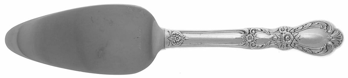 Heritage (Silverplate, 1953) Cheese Server with Stainless Blade by International Silver-1