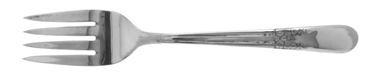 Hollyhock (Silverplate, 1940) Individual Salad Fork by International Silver-1
