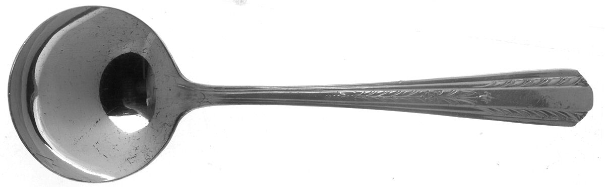Hollywood (Silverplate) Round Bowl Soup Spoon (Bouillon) by International Silver-1