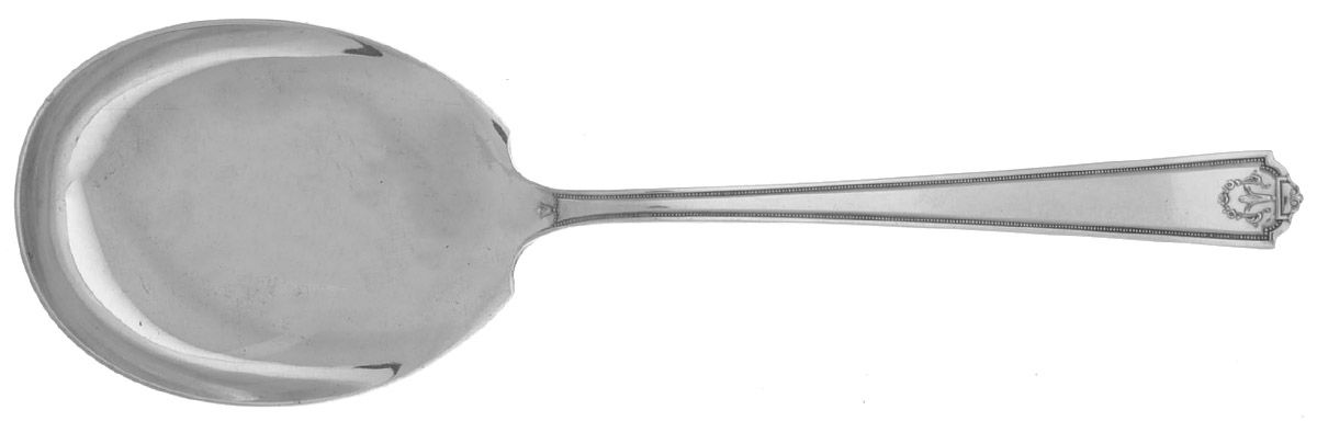 Homestead (Silverplate, 1922) Solid Salad Serving Spoon by International Silver-1