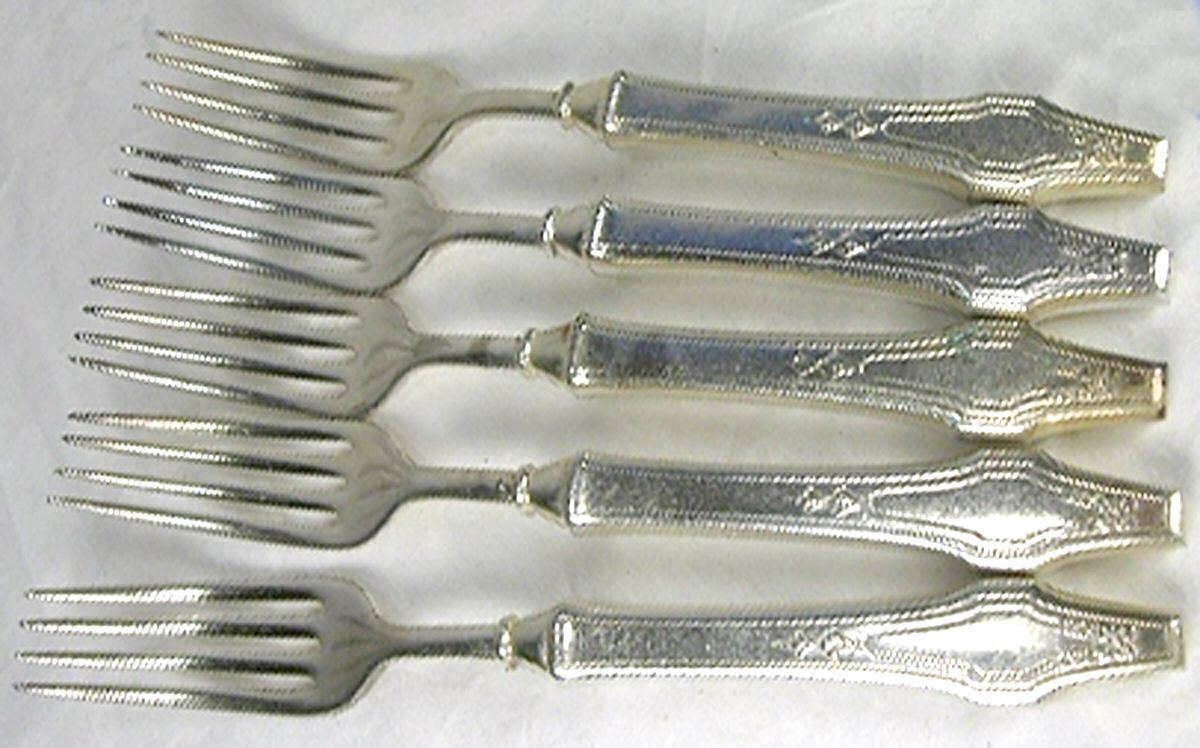 Hostess (Silverplate, 1921) Hollow Handle Fork by International Silver-1