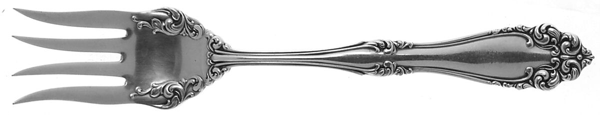 Imperial (Silverplate, 1904) Medium Chipped Beef Fork by International Silver-1
