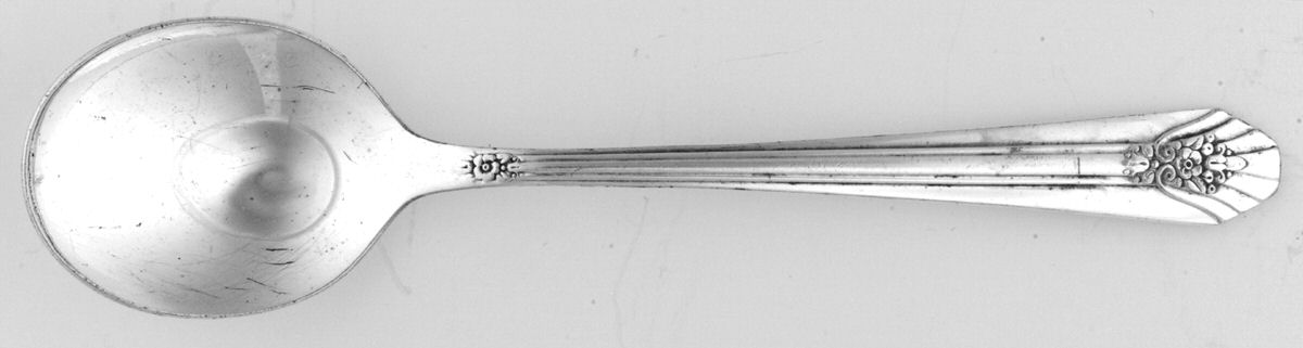 Imperial (Silverplate, 1939) Straight Handle Baby Spoon by International Silver-1
