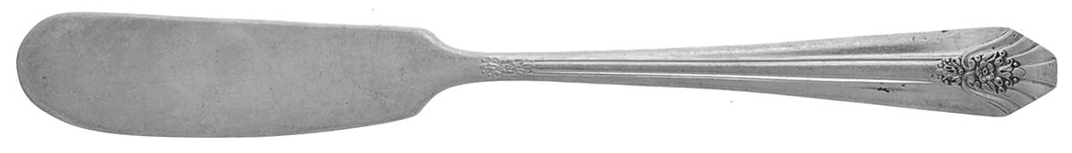 Imperial (Silverplate, 1939) Flat Handle Butter Spreader by International Silver-1