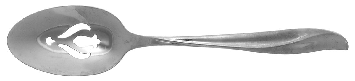 Impression (Stainless) Pierced Tablespoon (Serving Spoon) by International Silver-1