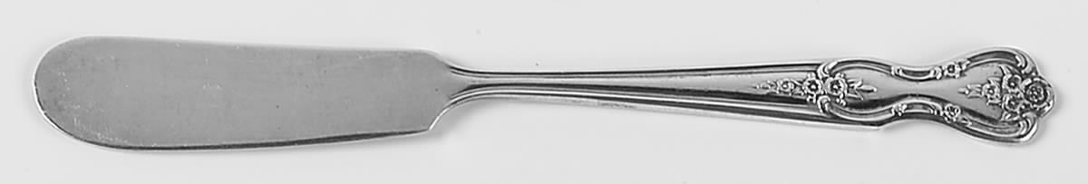 Inspiration-Magnolia (Silverplate-1951) Flat Handle Butter Spreader by International Silver-1