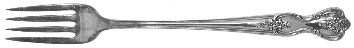 Inspiration-Magnolia (Silverplate-1951) Grille Fork (Viande) by International Silver-1