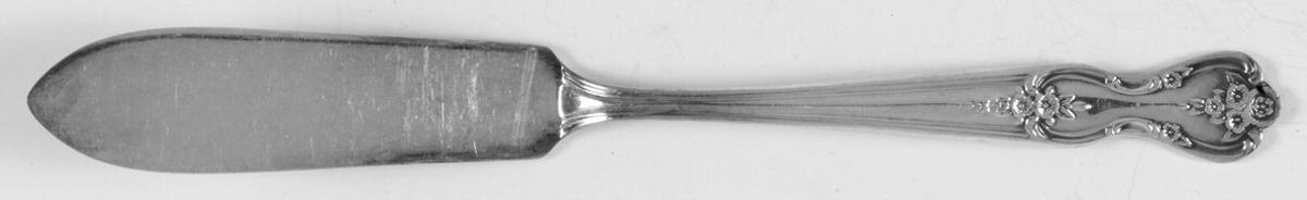 Inspiration-Magnolia (Silverplate-1951) Flat Handle Master Butter Knife by International Silver-1