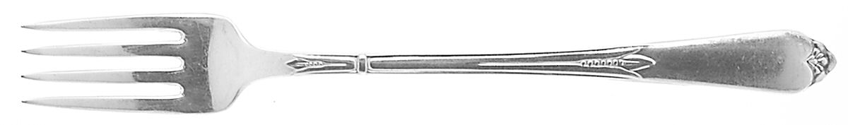 Inspiration (Silverplate-1933) Grille Fork (Viande) by International Silver-1