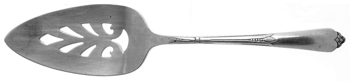 Inspiration (Silverplate-1933) Solid Pierced Pie Server by International Silver-1