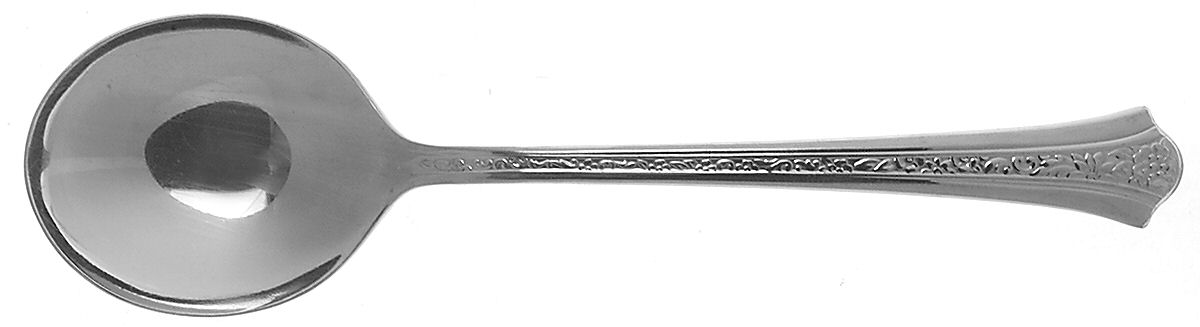 INS104 (STAINLESS) Round Bowl Soup Spoon (Gumbo) by International Silver-1