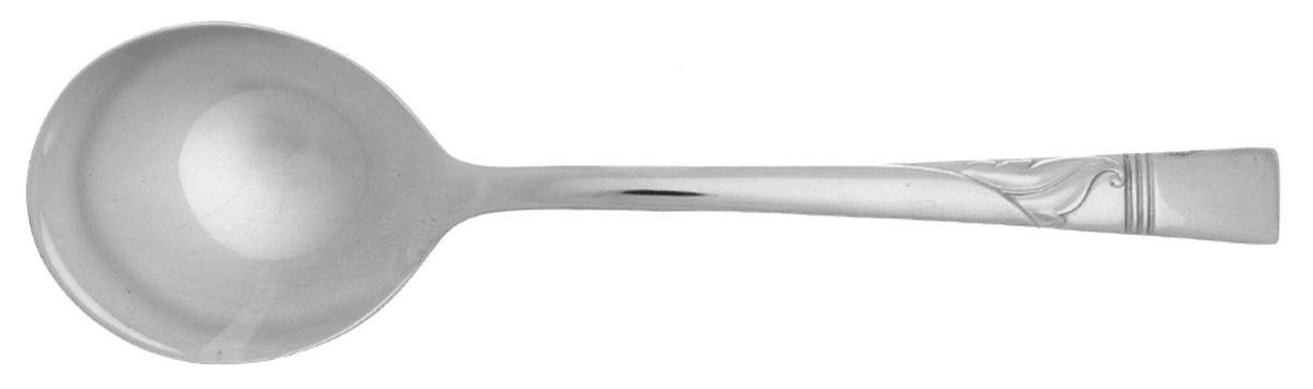 INS112 (STAINLESS) Round Bowl Soup Spoon (Cream Soup) by International Silver-1