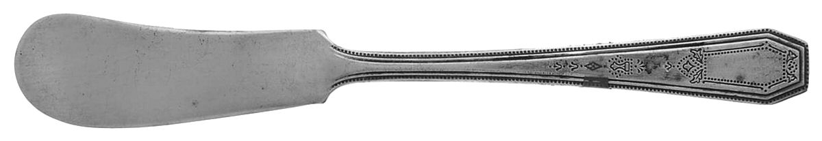 INS139 (SILVERPLATE) Flat Handle Butter Spreader by International Silver-1