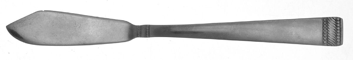 INS158 (Stainless) Flat Handle Master Butter Knife by International Silver-1