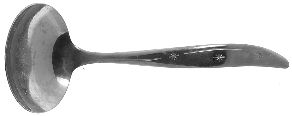 INS16 (STAINLESS) Solid Gravy Ladle by International Silver-1