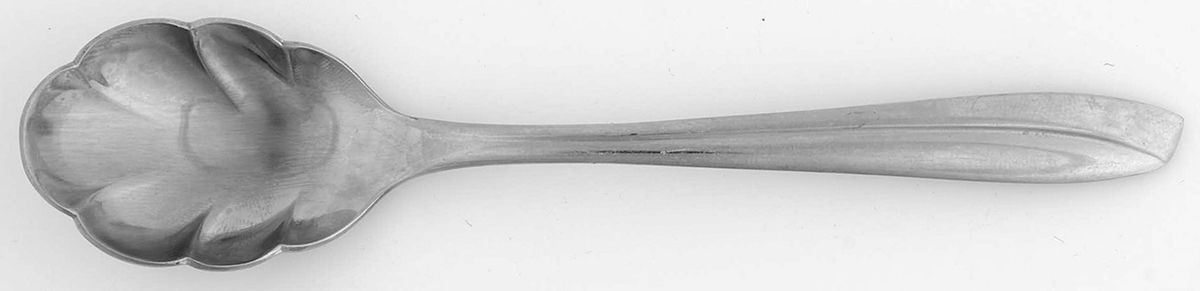 INS166 (STAINLESS) Sugar Shell Spoon by International Silver-1