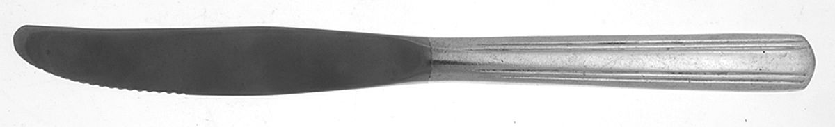 INS182 (SILVERPLATE) Modern Solid Knife by International Silver-1