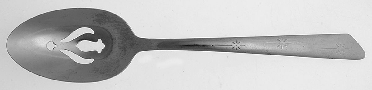 Galaxy (Stainless) Pierced Tablespoon (Serving Spoon) by International Silver-1