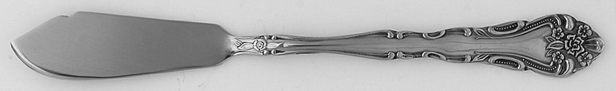 Abigail (Stainless) Flat Handle Master Butter Knife by International Silver-1