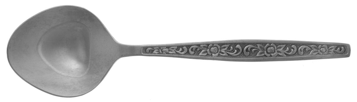 Enchanted Rose (Stainless) Sugar Spoon by International Silver-1
