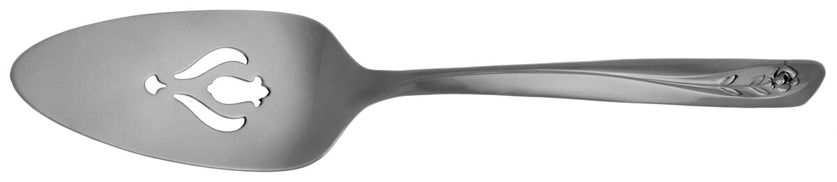 INS55 (STAINLESS) All Stainless Pie Server by International Silver-1