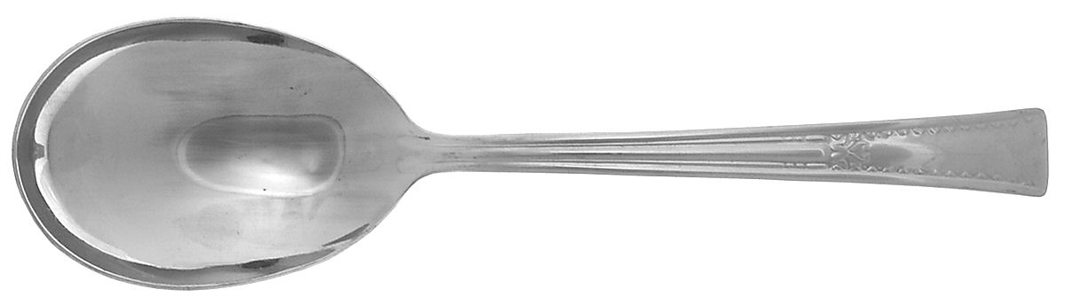 INS68 (STAINLESS) Solid Smooth Casserole Spoon by International Silver-1