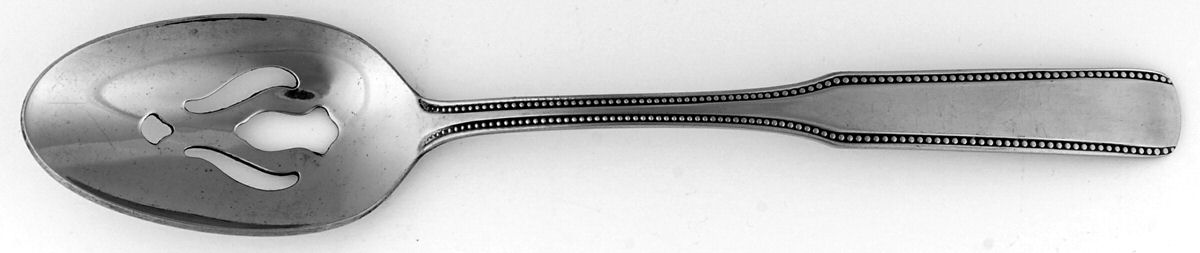 INS78 (STNLESS) Pierced Tablespoon (Serving Spoon) by International Silver-1