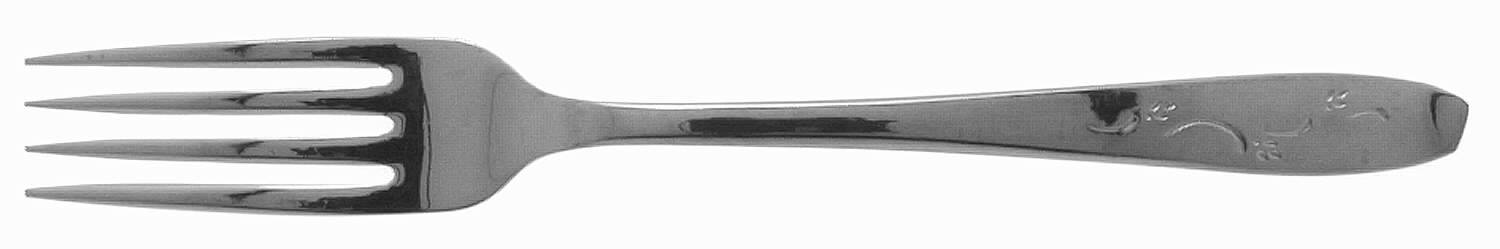 Mardi Gras (Stainless) Fork by International Silver-1