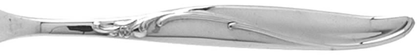 Inspiration (Silverplate, 1960) Medium Solid Cold Meat Serving Fork by International Silver-1