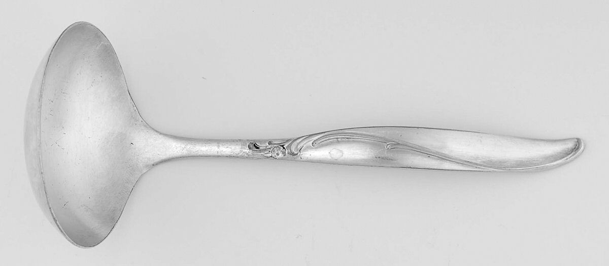 Inspiration (Silverplate, 1960) Solid Gravy Ladle by International Silver-1