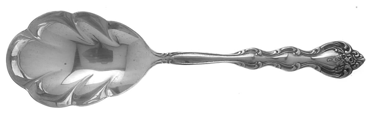 Interlude (Silverplate, 1971) Solid Shell Casserole Spoon by International Silver-1