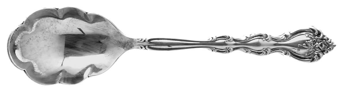 Interlude (Silverplate, 1971) Sugar Shell Spoon by International Silver-1