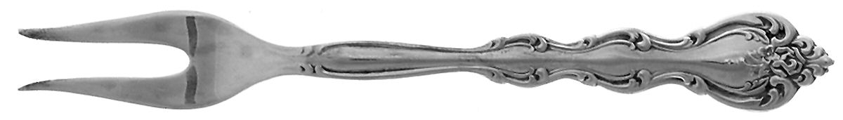 Interlude (Silverplate, 1971) Short Handle Pickle/Olive Fork by International Silver-1